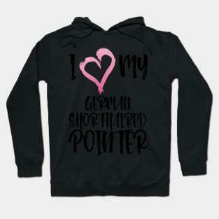 I love my German Shorthaired Pointer in oval! Especially for GSP owners! Hoodie